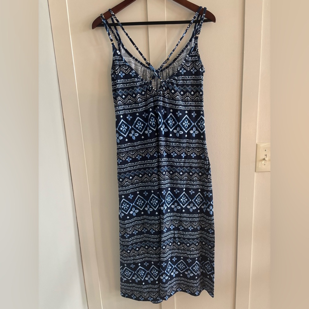 Tommy Bahama Indigo Cowrie Crossback Dress - Picture 4 of 6